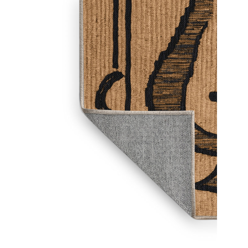  Tapis lavable Lyre Music, Rond 3 pi