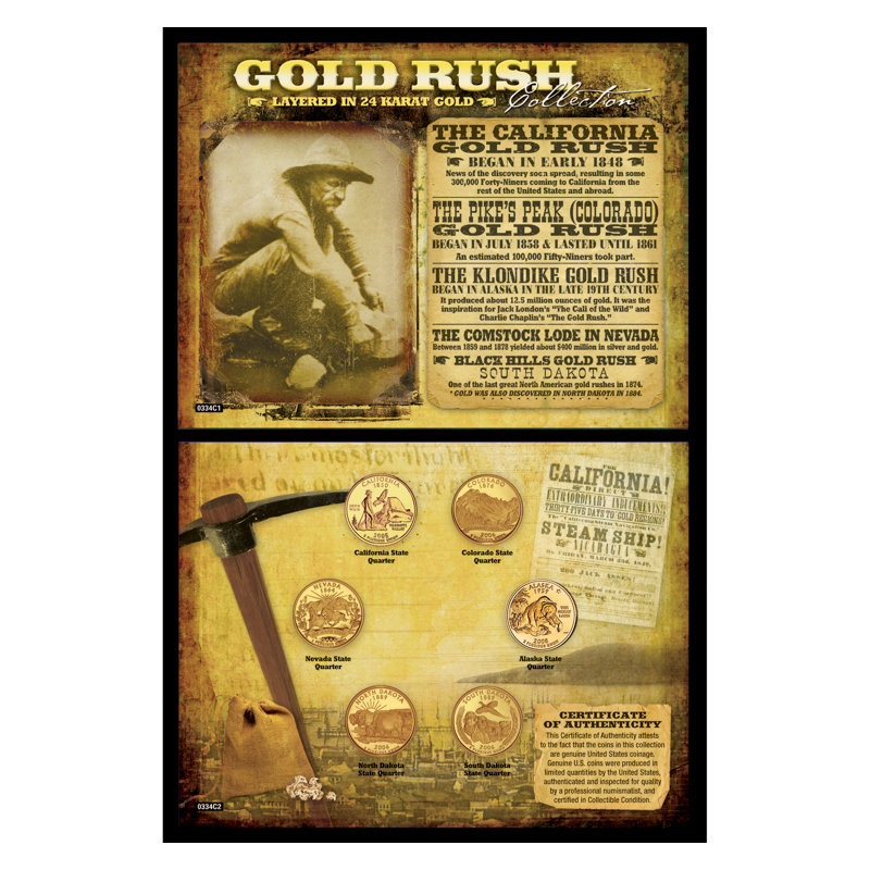 Souvenirs de rush doré