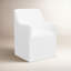 Priya Dining Chair In Zuma Pumice-1394639006