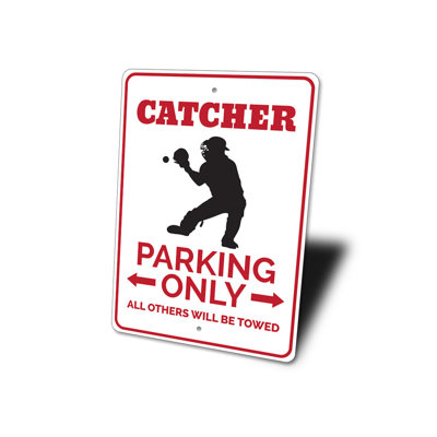 Enseigne en aluminium Catcher