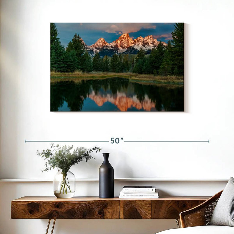 Alvord Grand Teton Sunset Peaks, H 24 po x l 36 po