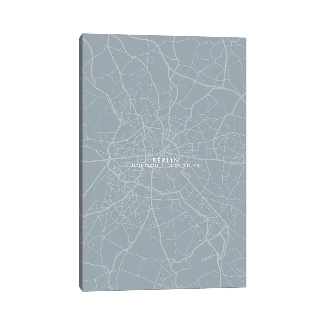 Berlin City Map Simplecolor