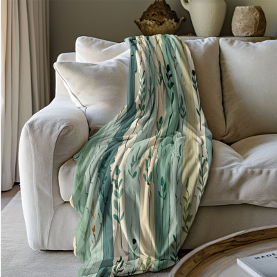 Rustic Etching - 1 Piece Premium Sherpa Blanket