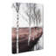 Row Of Birch Trees - Wrapped Canvas-56638034