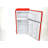 FRIGIDAIRE Retro 2-Door Compact Fridge Freezer Combo, 3.1 Cu. Ft., Stainless Steel, Built-in Bottle Opener-100663868