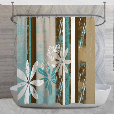 Rideau de douche Floral composition