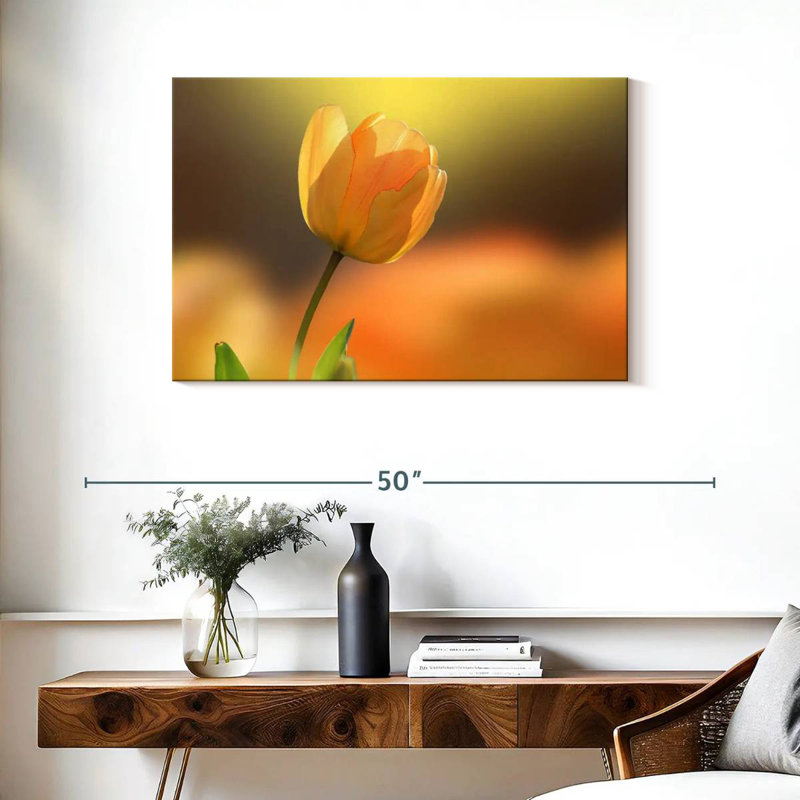 Tulipe jaune Harnek, H 24 po x l 36 po