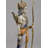 2 Piece Lakshman and Hanuman Figurine Set