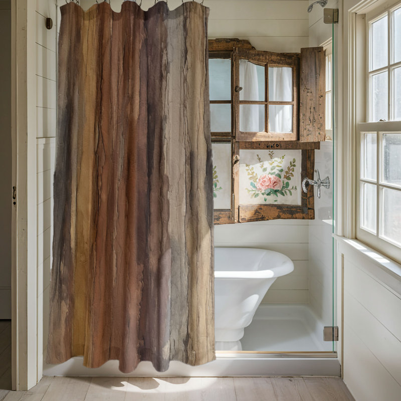 Crumlin Shower Curtain, 74"H x 71"W