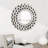 Freelon Sunburst Flat Round Wall Mirror-301433051