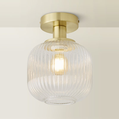 Calpe Glass Flush Mount