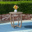 Table en bois circulaire 27,5 po Hermosa