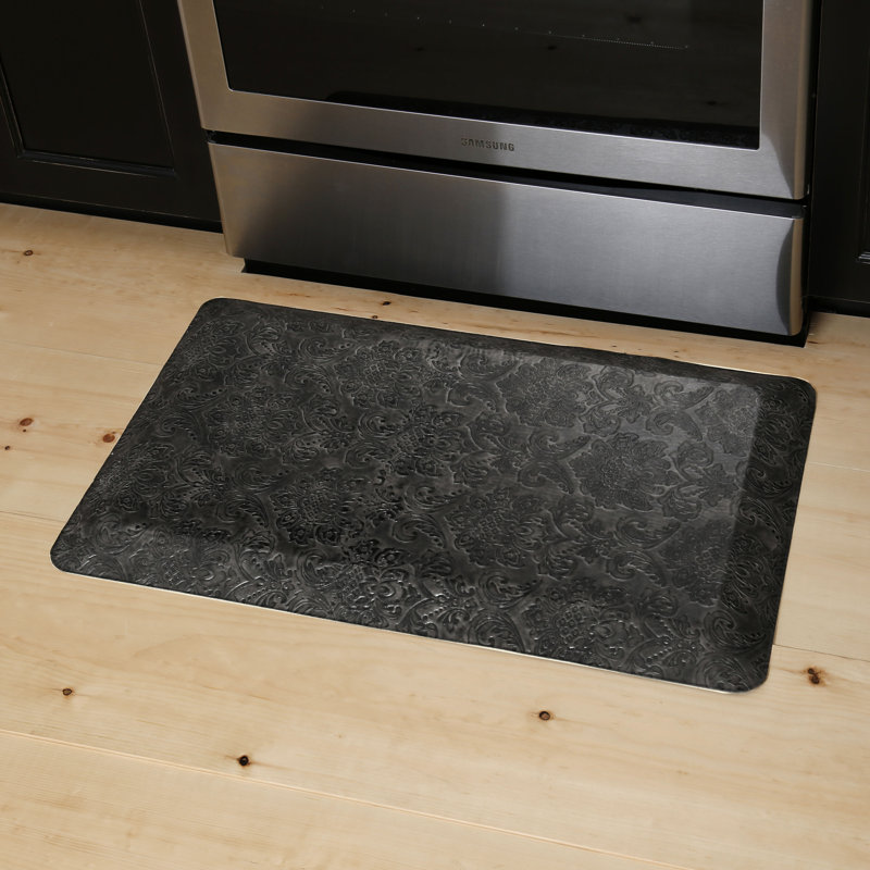 Tapis anti-fatigue Emeril Lagasse, Gris foncé, Rectangle 1 pi 8 po x 2 pi 8 po
