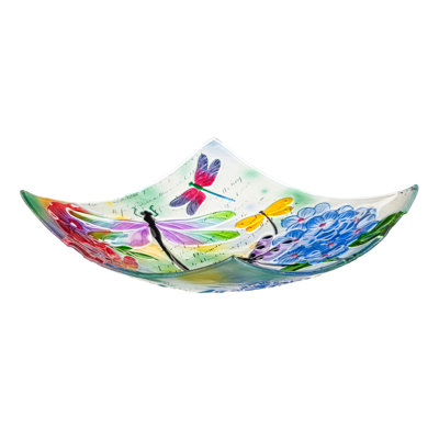 Chenut Glass Mosaic Birdbath