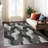 Machine Washable Indoor/Outdoor Lockway ACN2422 Mid-Century Modern Rug-1301503989