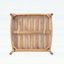 Ensemble de fauteuils club en bois d'acacia avec coussins de siège confortables pour une détente et une durabilité en plein air
