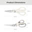 OOU Kitchen Scissors Set – 2-Piece Multipurpose Stainless Steel Shears with Detachable Blades