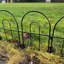 41 cm H x 45 cm W Lawn Edging Fencing with 20 Panel(s) Included