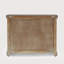 Commode à 3 tiroirs en bois d'acacia massif sculpté de 40 po Logston