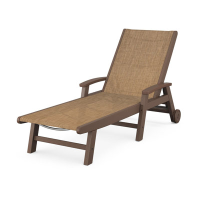 POLYWOOD® Coastal 28" Patio Chaise Lounge