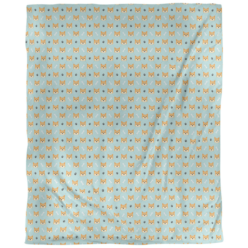 Tissu de shiba shiba, Polyester filé, L 60 po x l 36 po, Bleu sarcelle