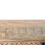 Solid Acacia Wood Coffee Table With Hand Carved Drawer 90x60cm