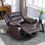 Fauteuil inclinable électrique Brenaya de 37 po de large avec port USB-638466810