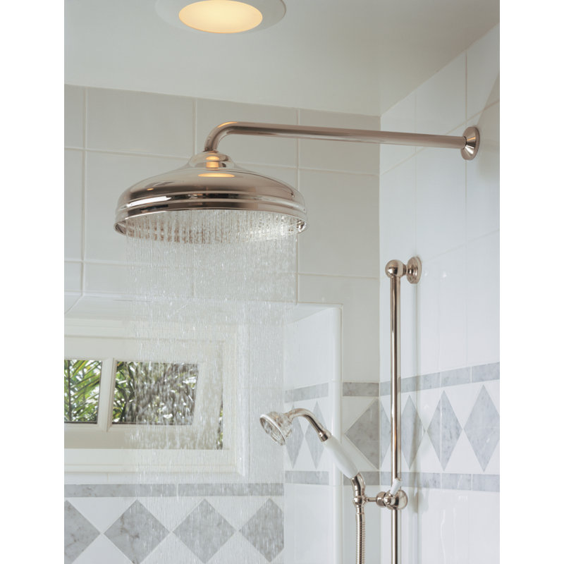 8" Rain Shower Head, Polished Nickel