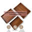 Plateau en noyer Millwood Pines Cliett-990770146