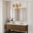 Weavington 3 Light Antique Gold Leaf Vanity Sconce-121436229-128515903-128515906