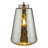 Wycliffe Table Lamp Smoked Glass With Shade