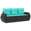 Ensemble de canapé de patio avec coussins 3 pièces Latitude Run®-589952021