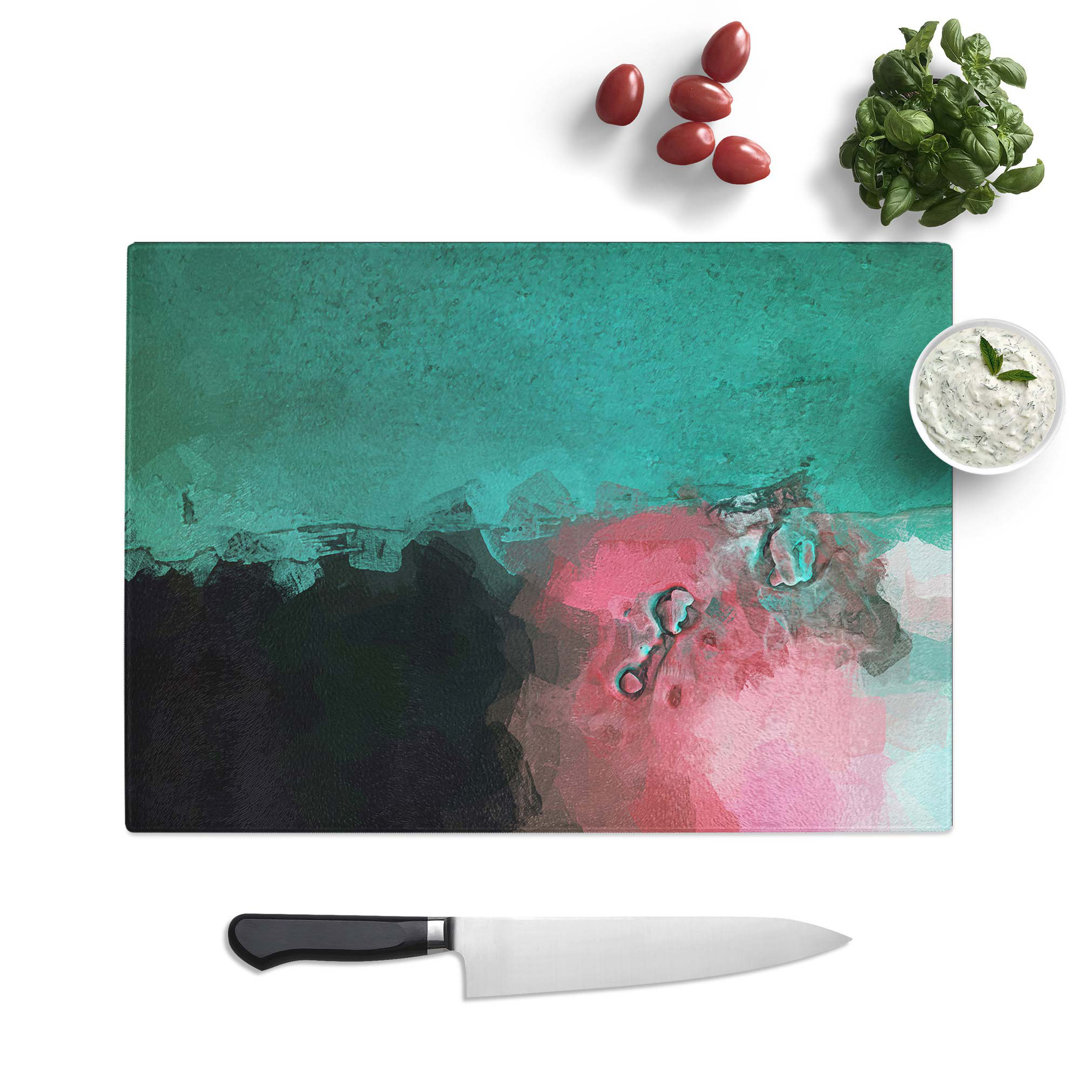 Glass Down The Road in Abstract Chopping Board