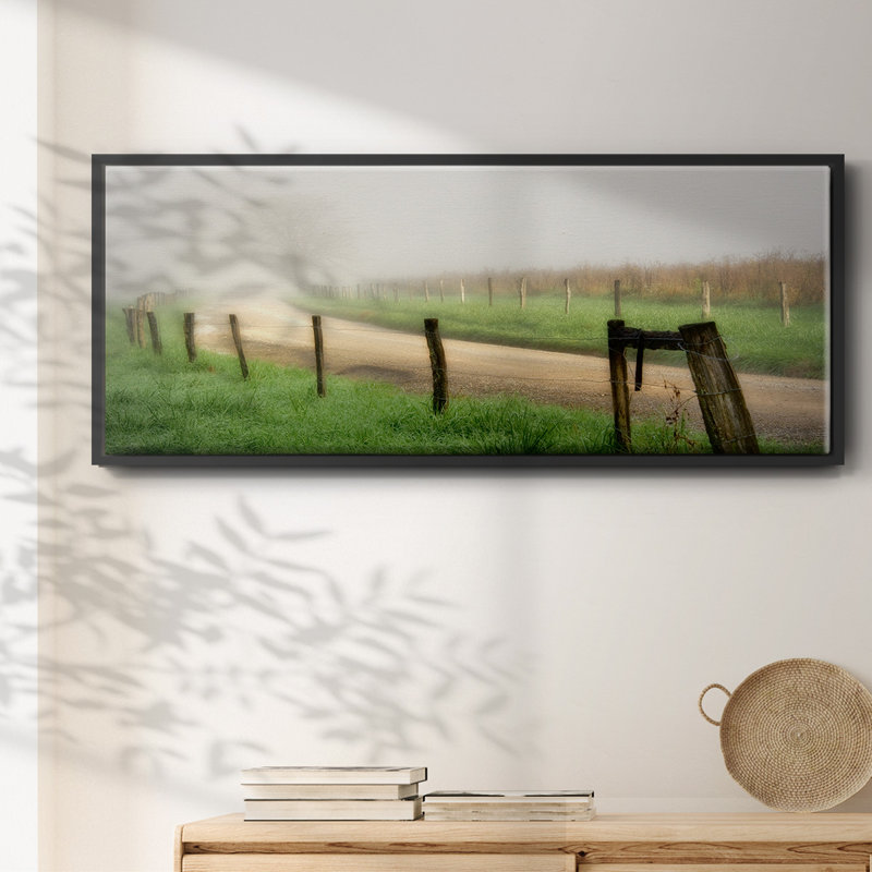 Around the Bend- Framed Canvas, 24" H x 60" W