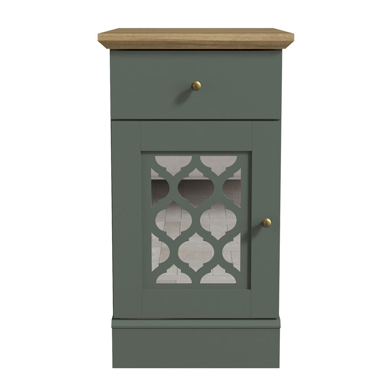 Table de bout Korbin, Vert/brun