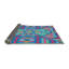 Tapis vert/rouge/bleu aqua patterned Shady-434955883