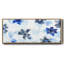 Blue Gossamer Garden - Toile avec cadre en V-78224085