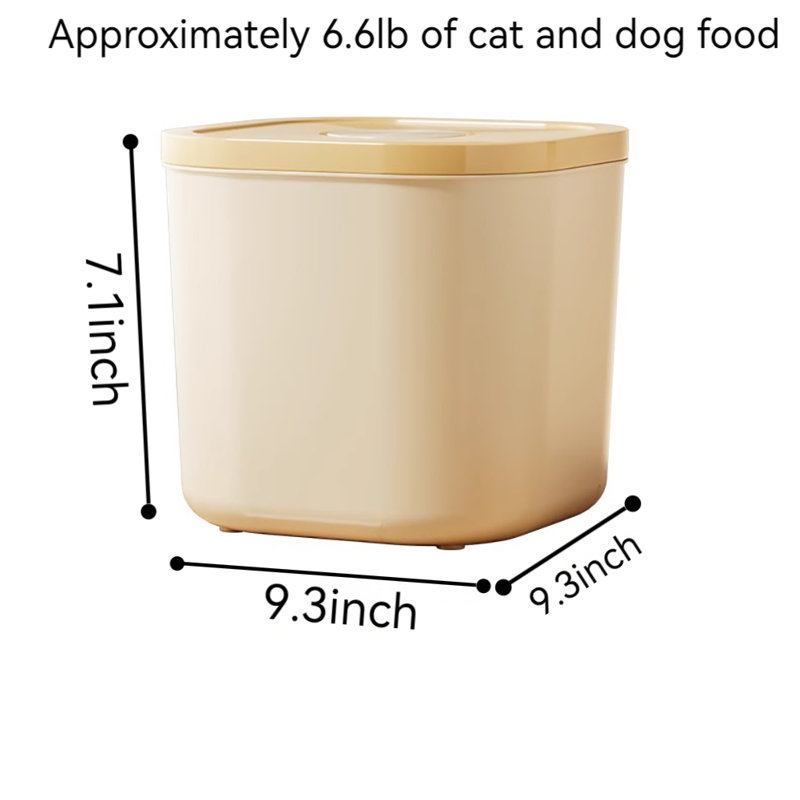 Dispositif de rangement pour chat et chien, H 7,1 po x l 9,3 po x P 9,3 po