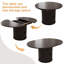 Table de salle à manger extensible de style campagne moderne | Base de rangement cachée à 8 compartiments | 4 à 6 places-1327228630