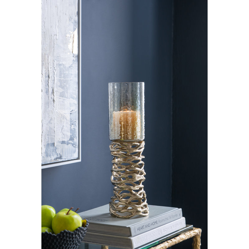 Tabletop Hurricane, 14.5" H x 4.5" W x 4.5" D