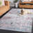 Kloboves Performance Machine Washable Abstract Rug-1085893994