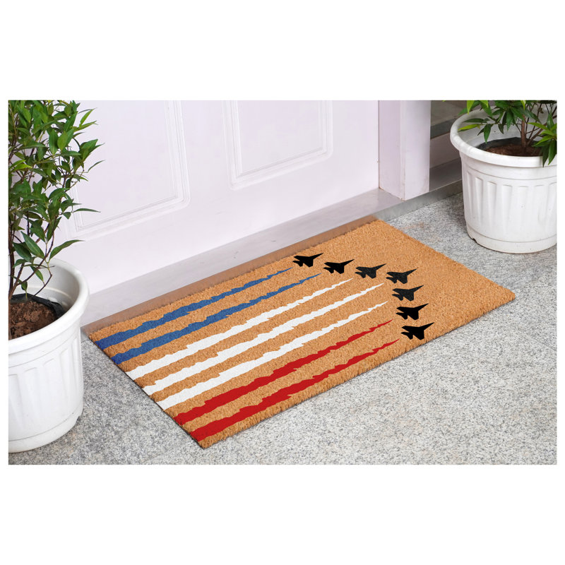 Patriotic Skies Doormat, 24" x 36", 24" W x 36" L