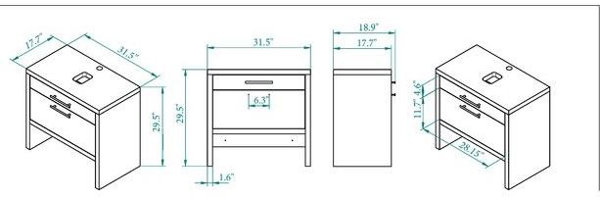 Dimensions du produit