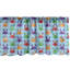 Ambesonne Cartoon Valance Pack of 2 Crabs on Blue Backdrop Multicolor
