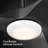 Gossamer 52'' Indoor Ceiling Fan with Light and Remote, Ceiling Fan with LED Light Kit, Modern 3-Blade Design, Quiet 6-Speed DC Motor - Matte Black-89481472-89481473
