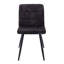 Chaise d'appoint contemporaine rembourrée en velours Almontiser-459228435