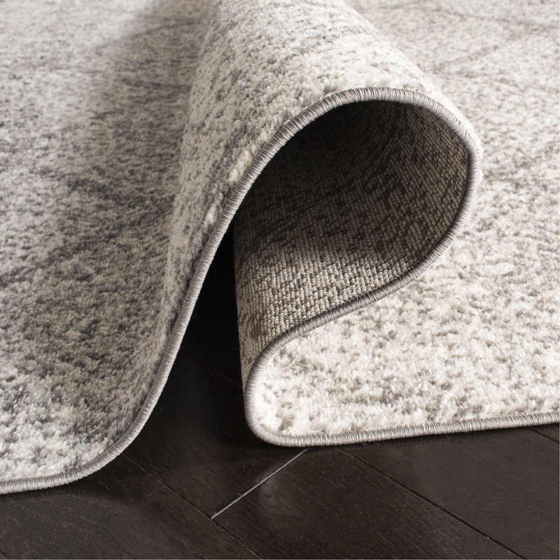 Kara Performance Geometric Rug, Rectangle 8' X 10'