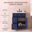 Meuble-lavabo compact autoportant avec lavabo en céramique et 2 tiroirs-1392895767