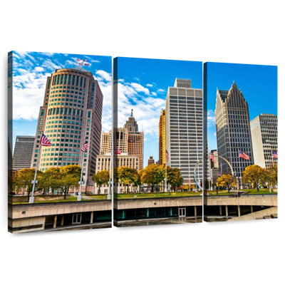 Sirci Downtown Detroit Buildings