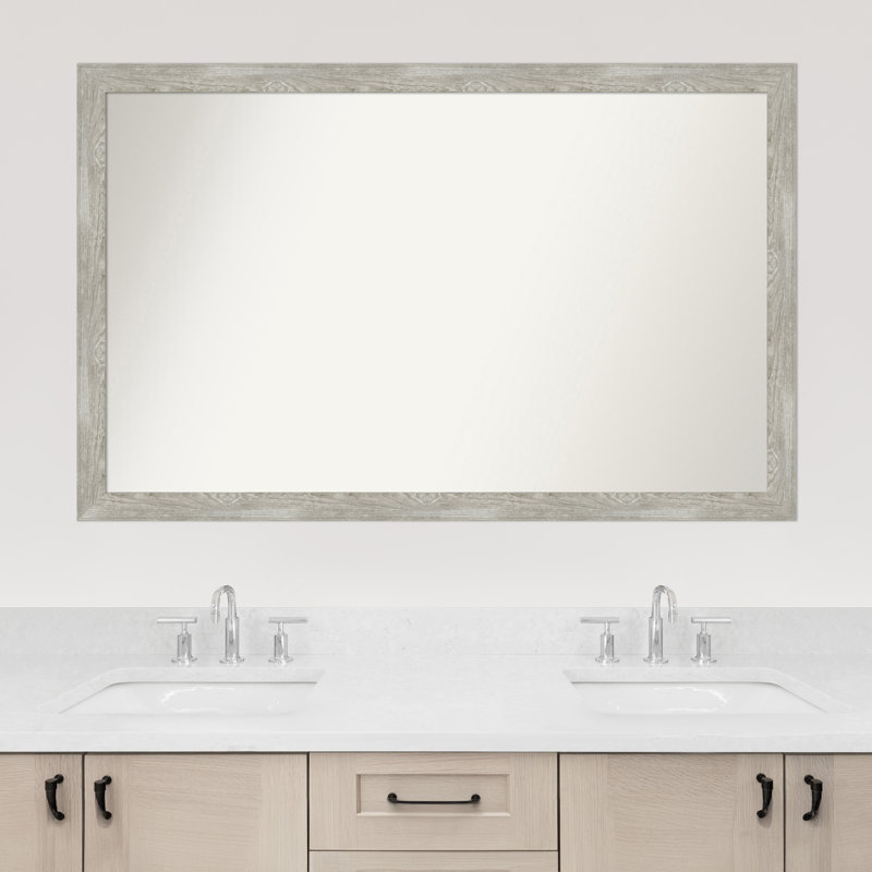 Miroir de salle de bain Regen, Rectangle, 31,5 po x 49,5 po